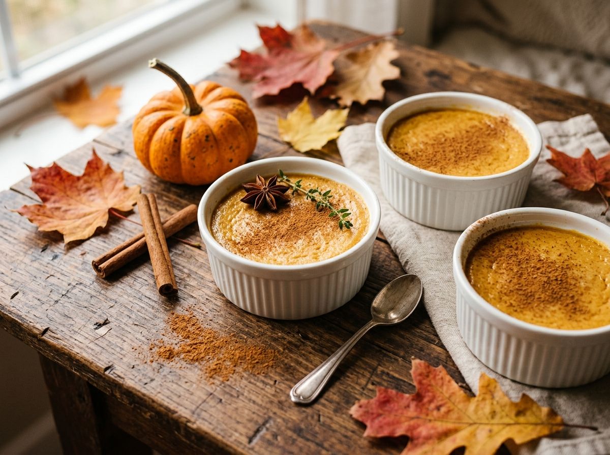 Kürbis-Milchpudding